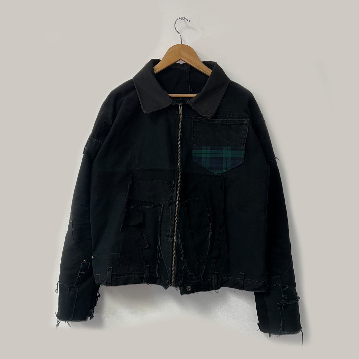 1 of 1  "Blackwatch" Denim Jacket