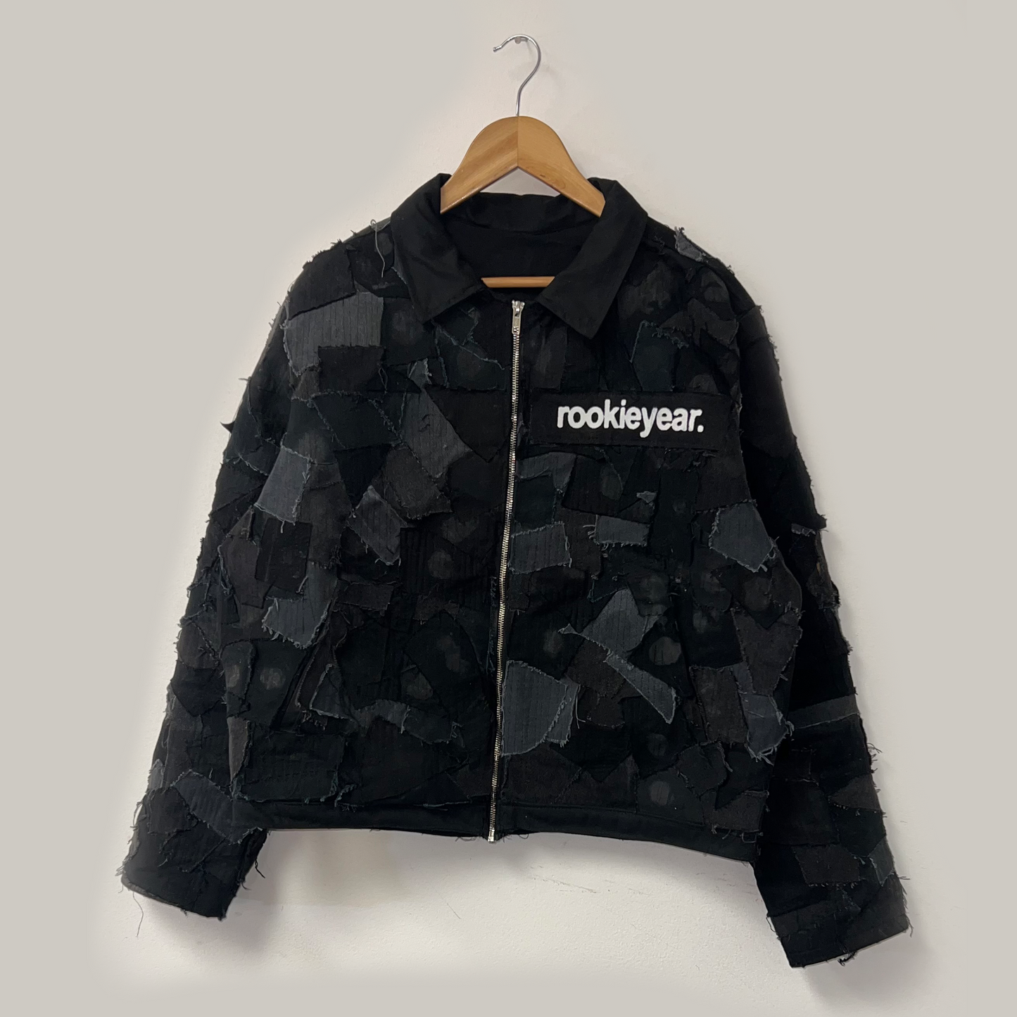 Black Boro Denim Jacket