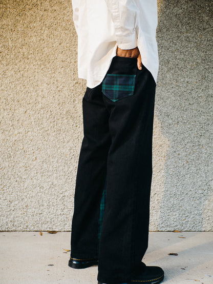 "Blackwatch" Denim Pants